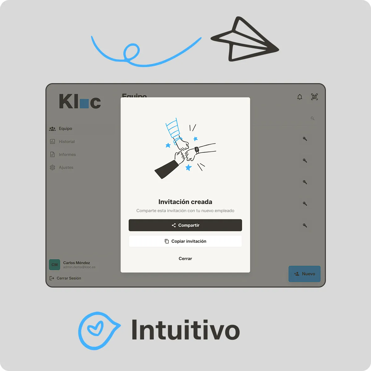 Configuración rápida de la plataforma
